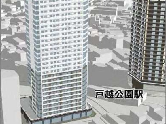 地上30階、高さ約110m「戸越公園駅北地区第一種市街地再開発事」の都市計画案が公開！事業協力者として大成建設と東急が参画するタワマンが建設予定