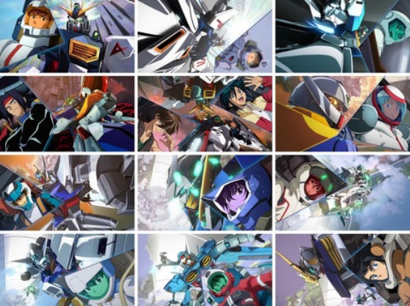 歴代ガンダム主人公が集まると壮観だな！でも誰か足りないような気もする…