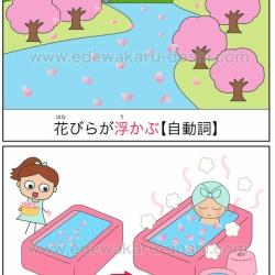 自動詞・他動詞ペア : 絵でわかる自動詞・他動詞