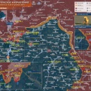ハリコフ州北東部方面12月27日時点　ボルチャンスク南部での戦闘