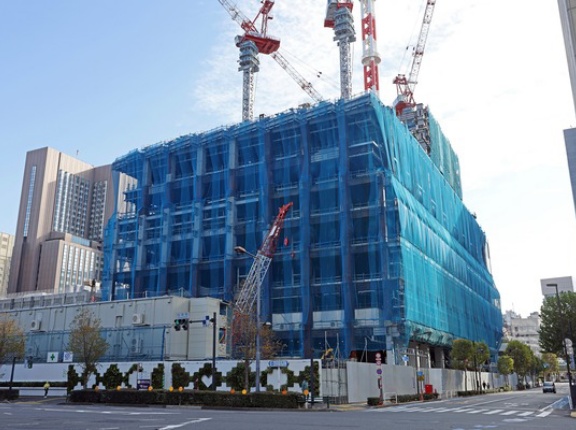 高さ約230m「内幸町一丁目街区南地区第一種市街地再開発事業」の建設状況！内幸町駅に直結する商業施設やホテルも入るオフィスビル（2025.11.16）