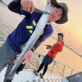 博多湾で太刀魚釣り