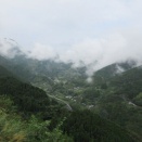 朝の山のパトロール