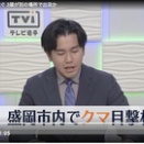 本日も朝から熊　～16日は街なかさんさ！～