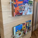 念願のマガジンラックに わたせせいぞう