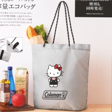 【速報】In Red (インレッド) 2026年 10月号 《特別付録》 コールマン×ハローキティ 肩がけできるロープハンドル 大容量エコバッグ