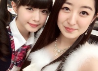 伊豆田莉奈と市川美織が並んで写真を撮った結果www