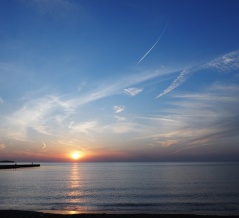 館山湾夕景…2026.4.3