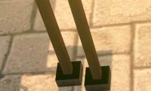 柱がズレてるズレてる！