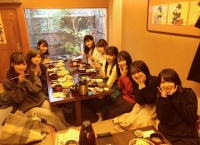 田中美久「出番前の空き時間にこのメンバーでご飯食べました」