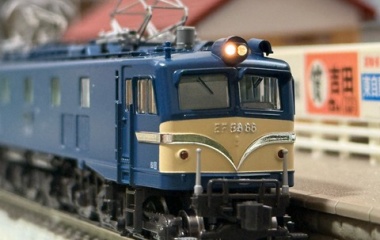 『KATO EF58 竜華機関区 夜行鈍行「はやたま」入線』の画像