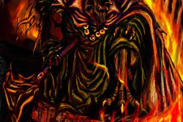 Dqモンスターイラスト保管庫 イラスト バラモス 1 ドラクエ