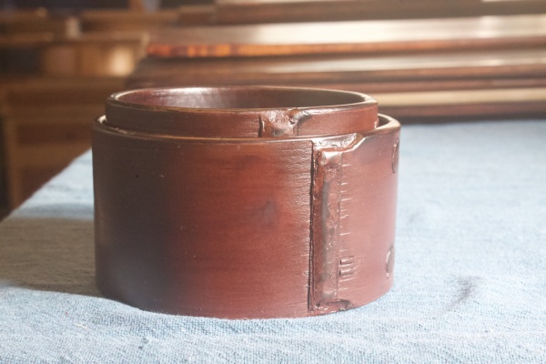 静岡の漆塗り曲げわっぱ弁当箱 大井川めんぱ大井屋