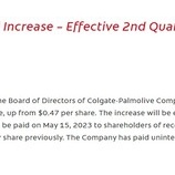 『CLはがっかり2％増配(´；ω；`)AXPは15％増配！（´∀｀*)』の画像