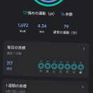 今日の歩数　3319日目
