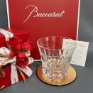 バカラグラス　ダリア　2026年号刻印グラスの販売開始します。名入れ記念品としていかがでしょうか。