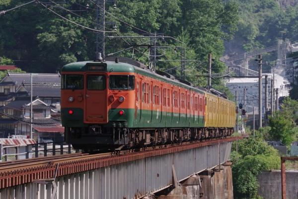 鉄橋のある鉄道風景のblog - 伯備線