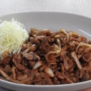 トンテキ風豚こま炒め