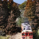 いすみ鉄道キハ28+52赤髭急行いよ 総元俯瞰