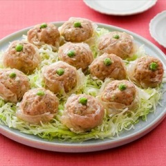 レンジですぐラク！ライスペーパーしゅうまい