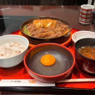祝・失業保険！木曽路ですきやき定食