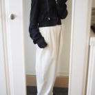 色違いで欲しい！アラフィフのキニナル体型をカモフラージュしつつ、程よく綺麗に履ける楽ちんパンツ！