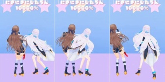 【にじさんじ】お尻でフレンを吹き飛ばすリゼが楽しそうで何より