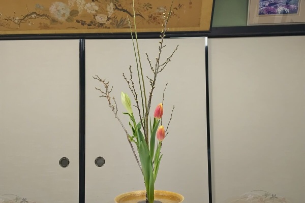 花と短歌と竹原と - 三種生け
