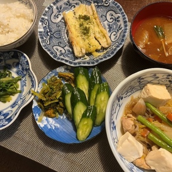 クリム、トライアル＆鶏のすき煮