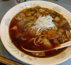 長柄＆長生のピリ辛なスタミナ系醤油ラーメン(アリランラーメンなど)