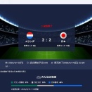 【予想外れ】オランダ vs 日本 2 - 2で引き分け 【 スポーツくじWINNER】