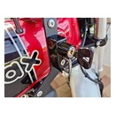Dax125にヘルメットホルダーを取り付けました
