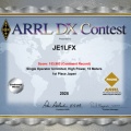 ARRL Phone 結果発表