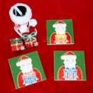 ◆サンタ◆マグネットタイル◆ハンドメイド◆