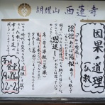 一言法話from西蓮寺inKyoto