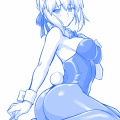 バニーセイバーさん ラフ