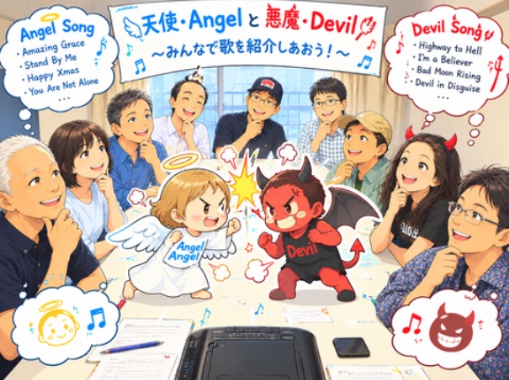 【洋楽おもしろ企画】「天使と悪魔の耐久レース」楽しかったです(^^)/！