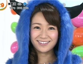 めざましテレビの長野美郷が2日連続でハロウィンのコスプレ