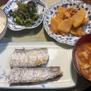 誰になるかな？💦＆大根と豚ミンチの炒め物