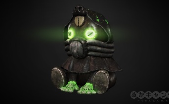 ストーカーのぬいぐるみ