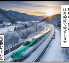 帰省ずっぞ！朝早いぞ！