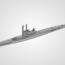 1/2000 VIIC41型Uボート、原型製作記