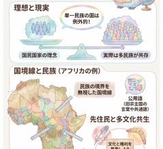 【図解】ひとつの国＝ひとつの民族って？