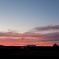 夕日