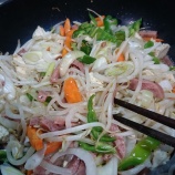 『スパムと島豆腐のチャンプルー』の画像