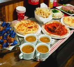 メリクリ🎄と、グリーンのビジュー鉱石つくりました。