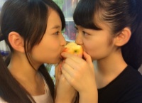 【AKB48】西川怜ちゃんと久保怜音ちゃんのリンゴの食べ方www【D2】