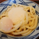 ポタリングの後 丸亀製麺で とろ玉うどん
