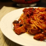 『アラビアータのパスタ作るよー』の画像