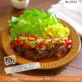 万能！さっぱり夏野菜のレモンサルサソース【レシピ2522】#ステーキ #サーロインステーキ #ソース #オージービーフ #ミニトマト #ピーマン #レモン汁 #オリーブオイル #赤唐辛子